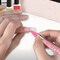 Rhinestone Picker Tool,2 Pcs Rhinestones Diamond Painting Dotting Pen,Rhinestone Tool,Gem Picker Tool,Manicure Nail Art DIY Decoration Tool,Wax Pencil for Rhinestones (Purple and Pink)